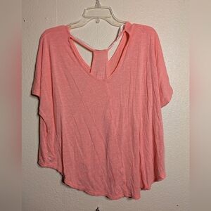Calvin Klein Women's Pink Top Size Large Pre-owned